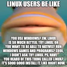 most reasonable linux user